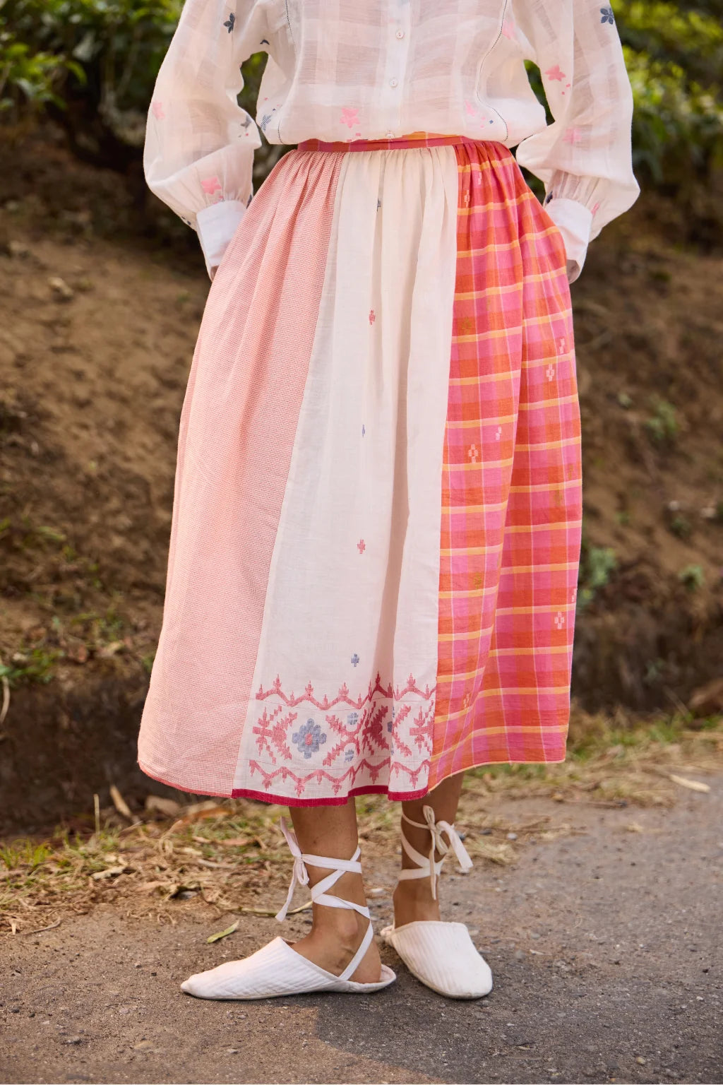 Phulkoli Skirt