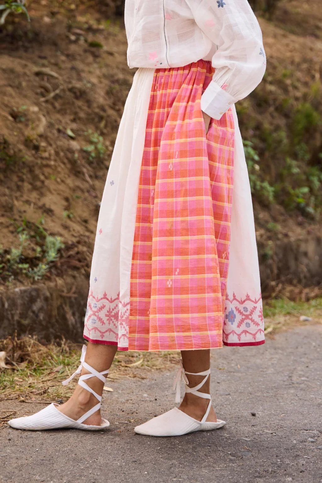 Phulkoli Skirt
