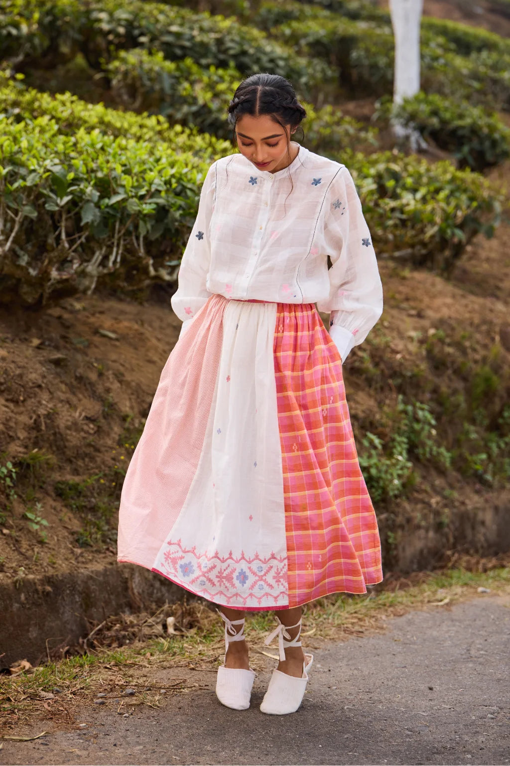Phulkoli Skirt