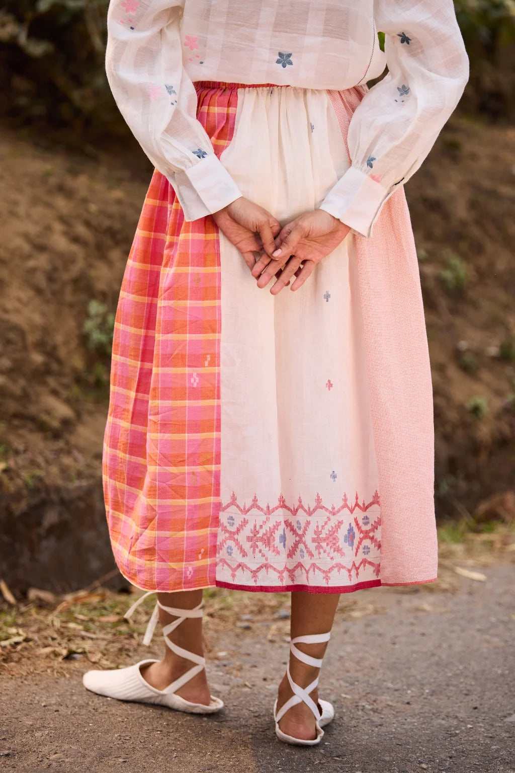 Phulkoli Skirt