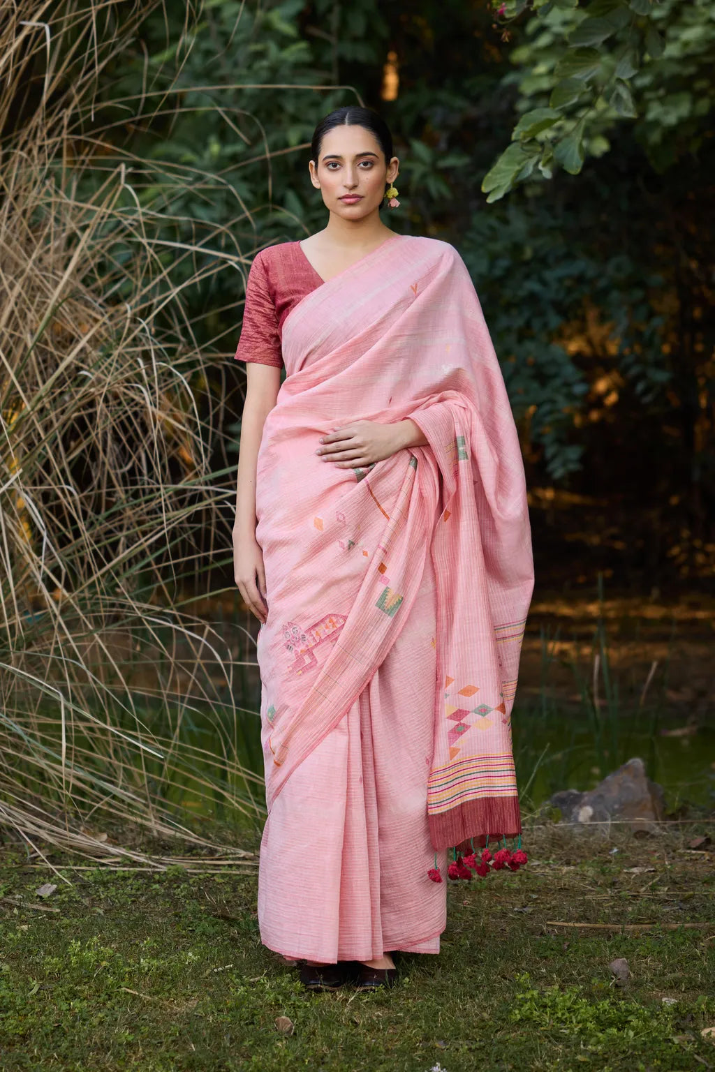 Laal-002 Saree