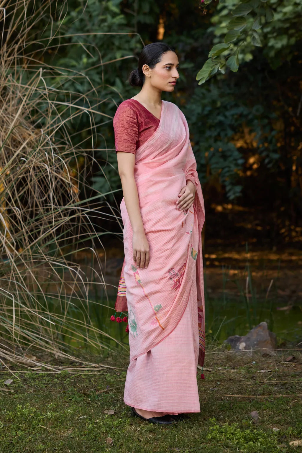 Laal-002 Saree