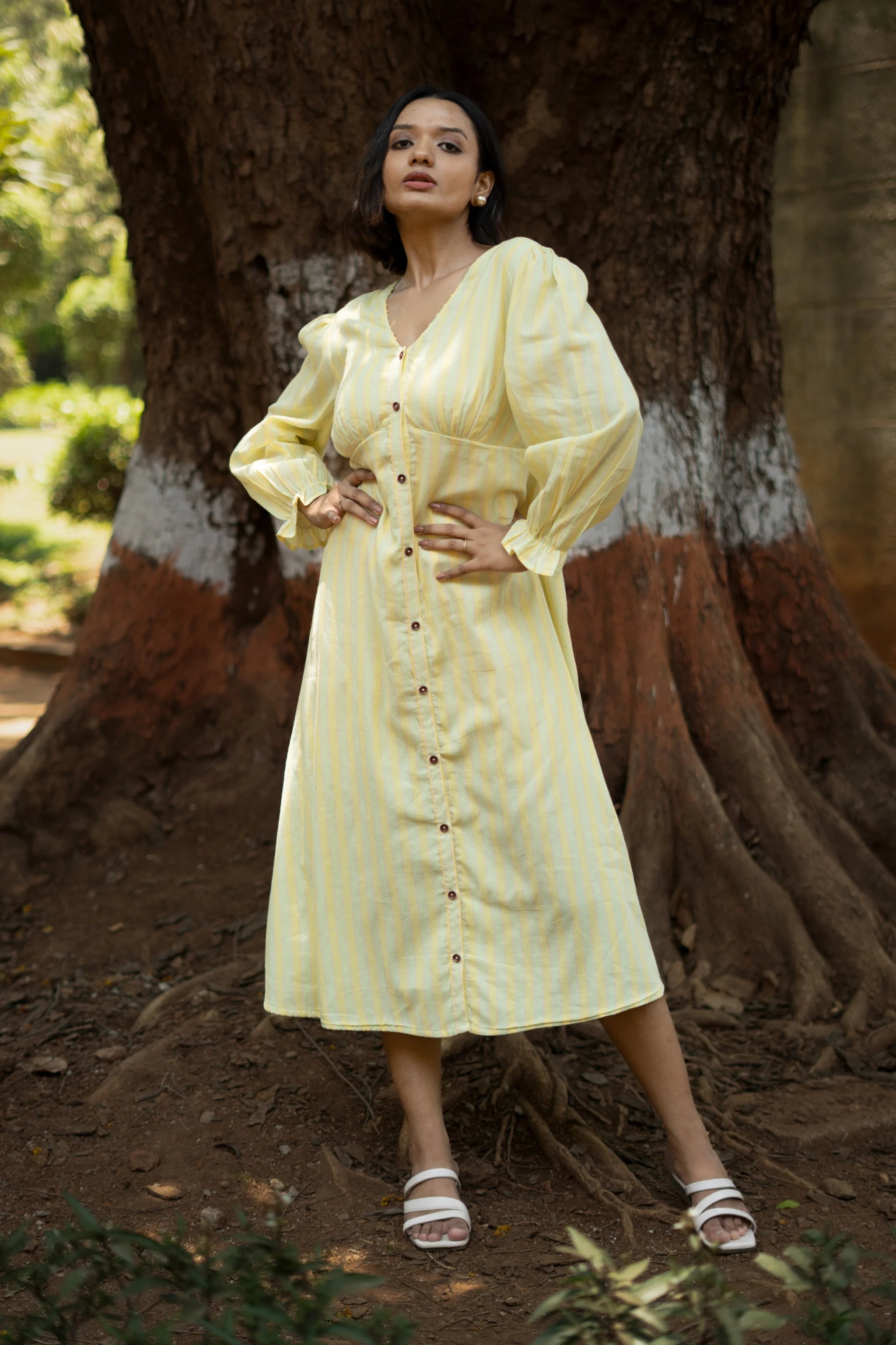 Limoncello Billow Dress