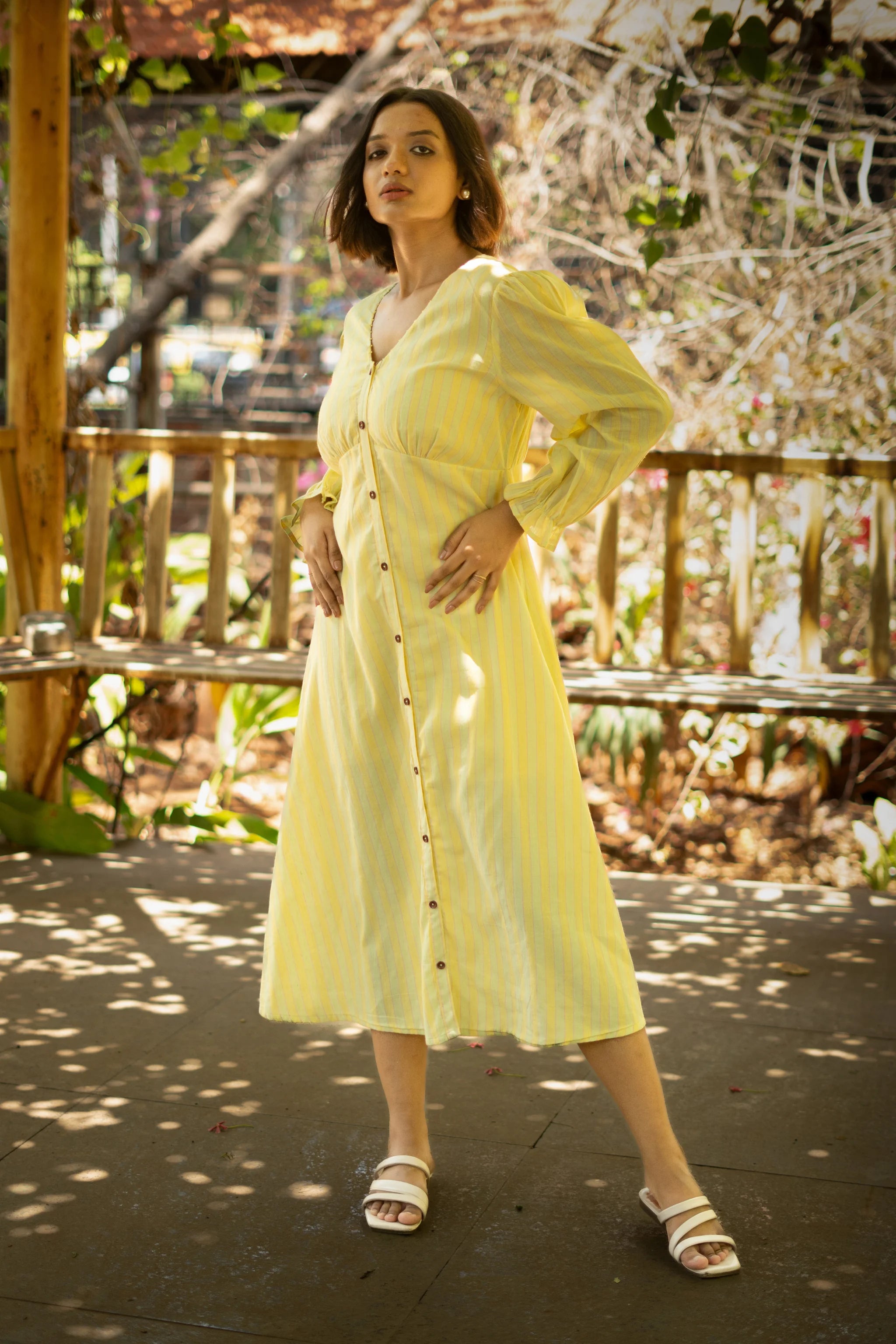 Limoncello Billow Dress