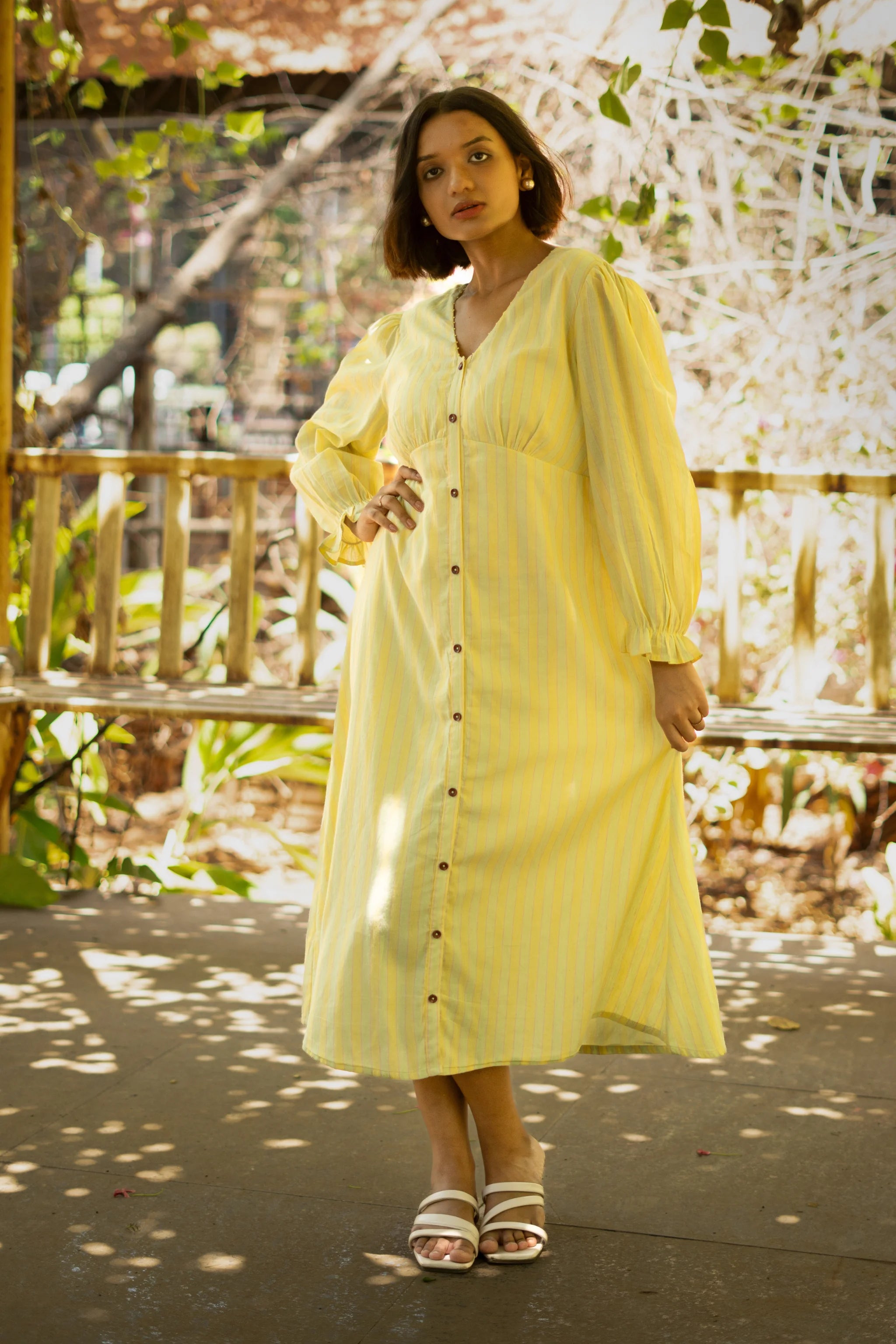 Limoncello Billow Dress