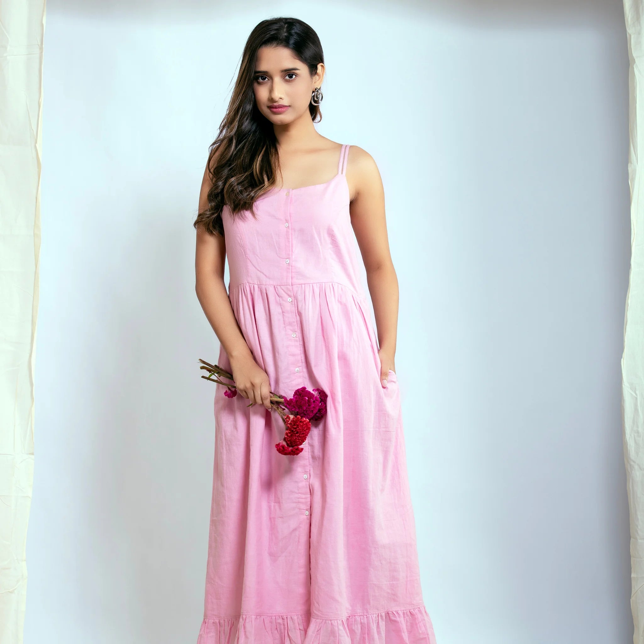 Meher Dress - Pearly Pink