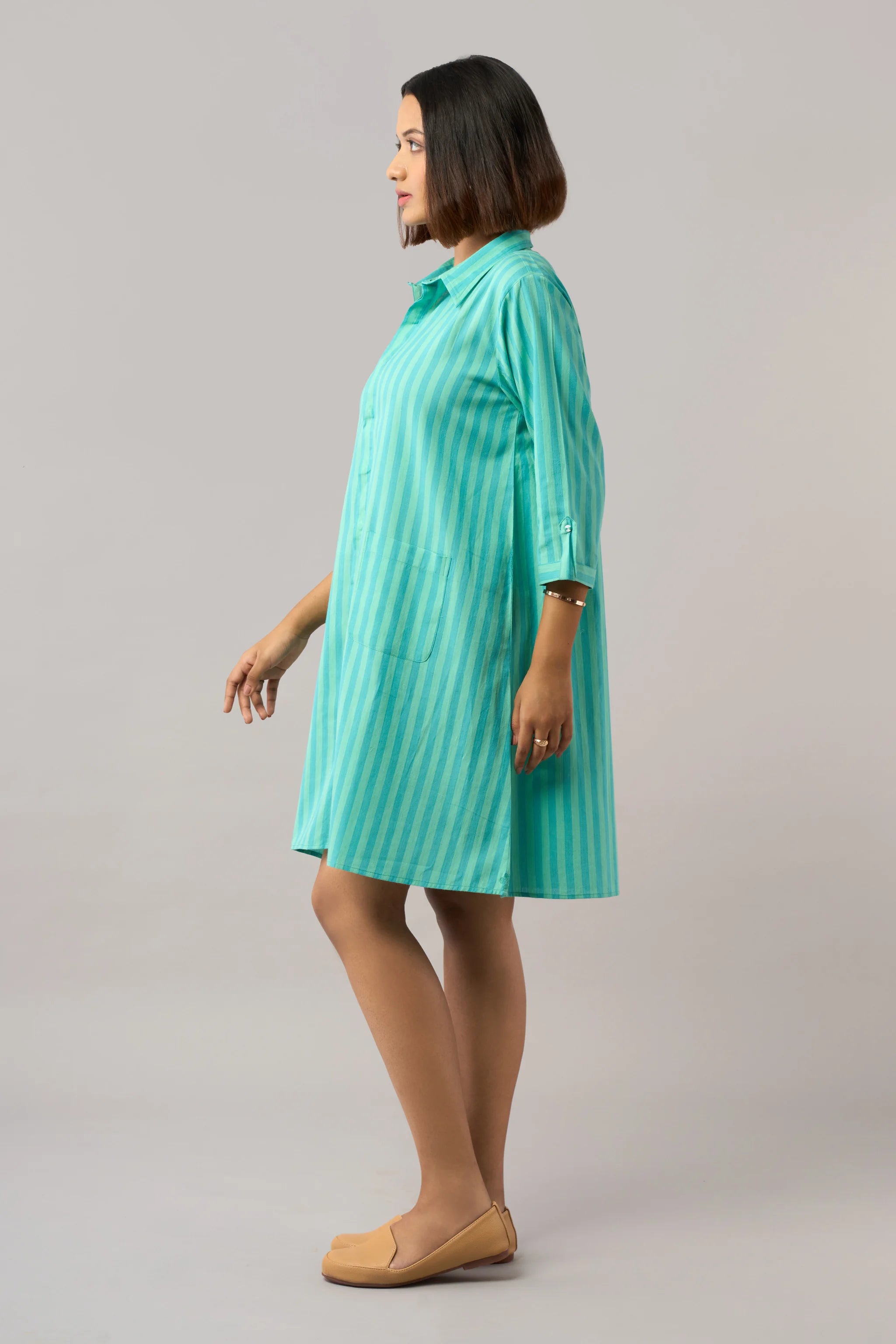 Minty Jade Pocket Dress