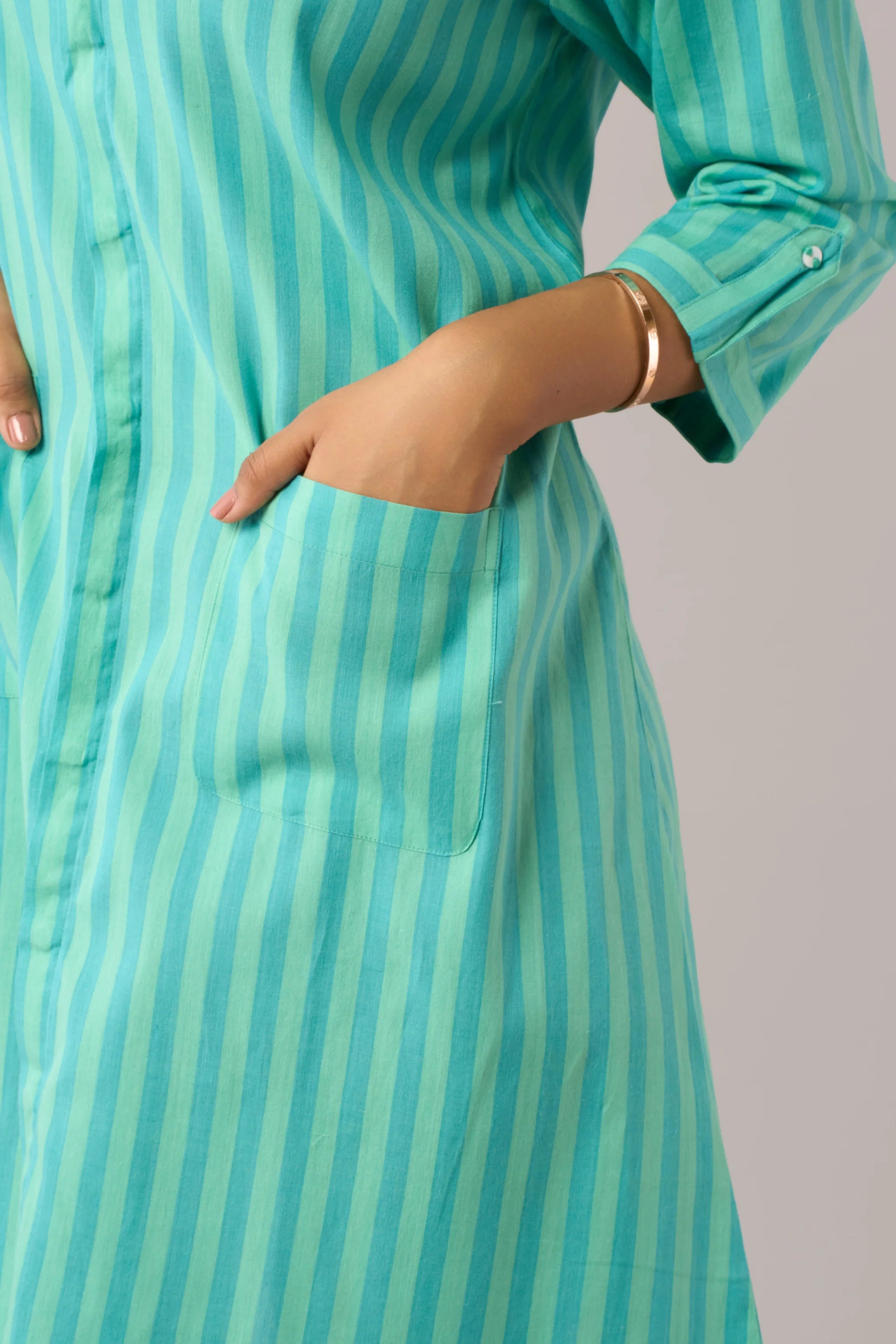 Minty Jade Pocket Dress