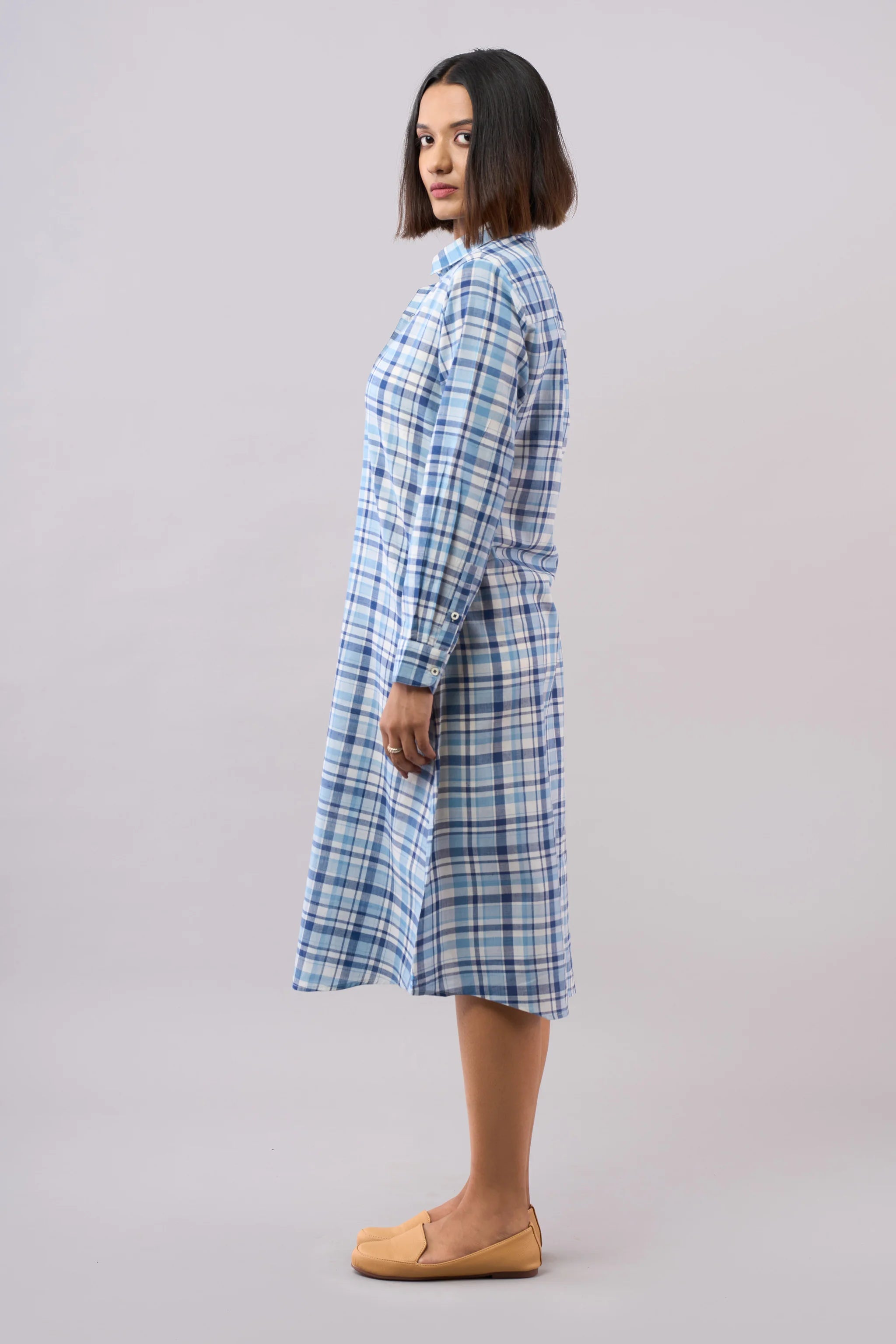 Ocean Mist Shirt Dress