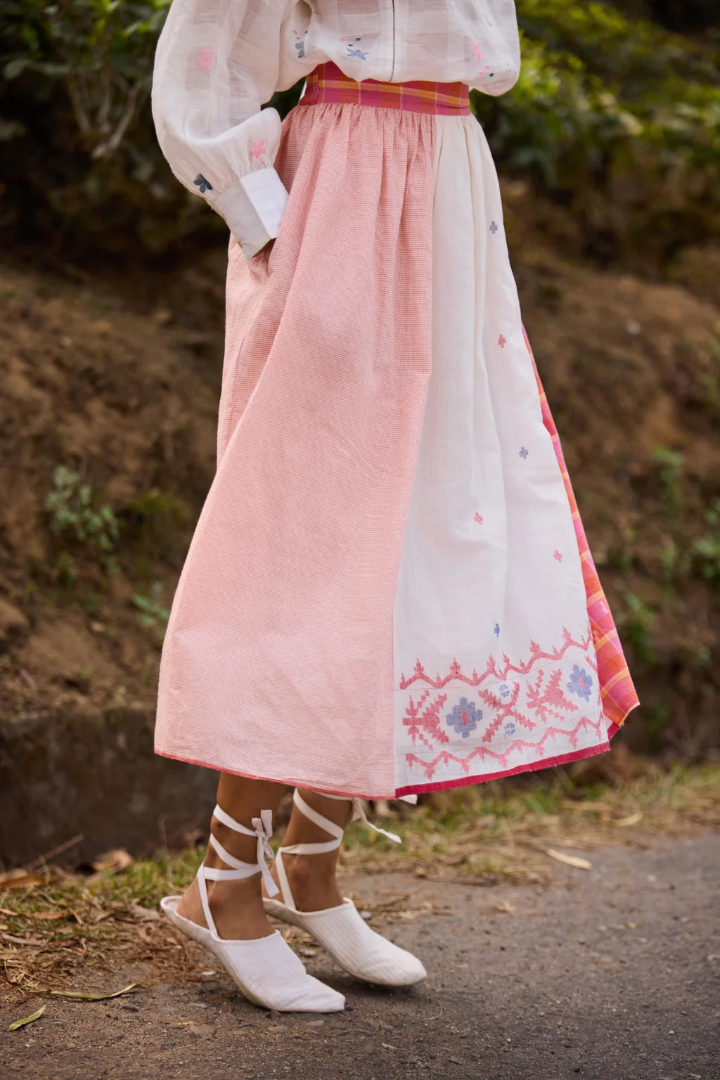 Phulkoli Skirt