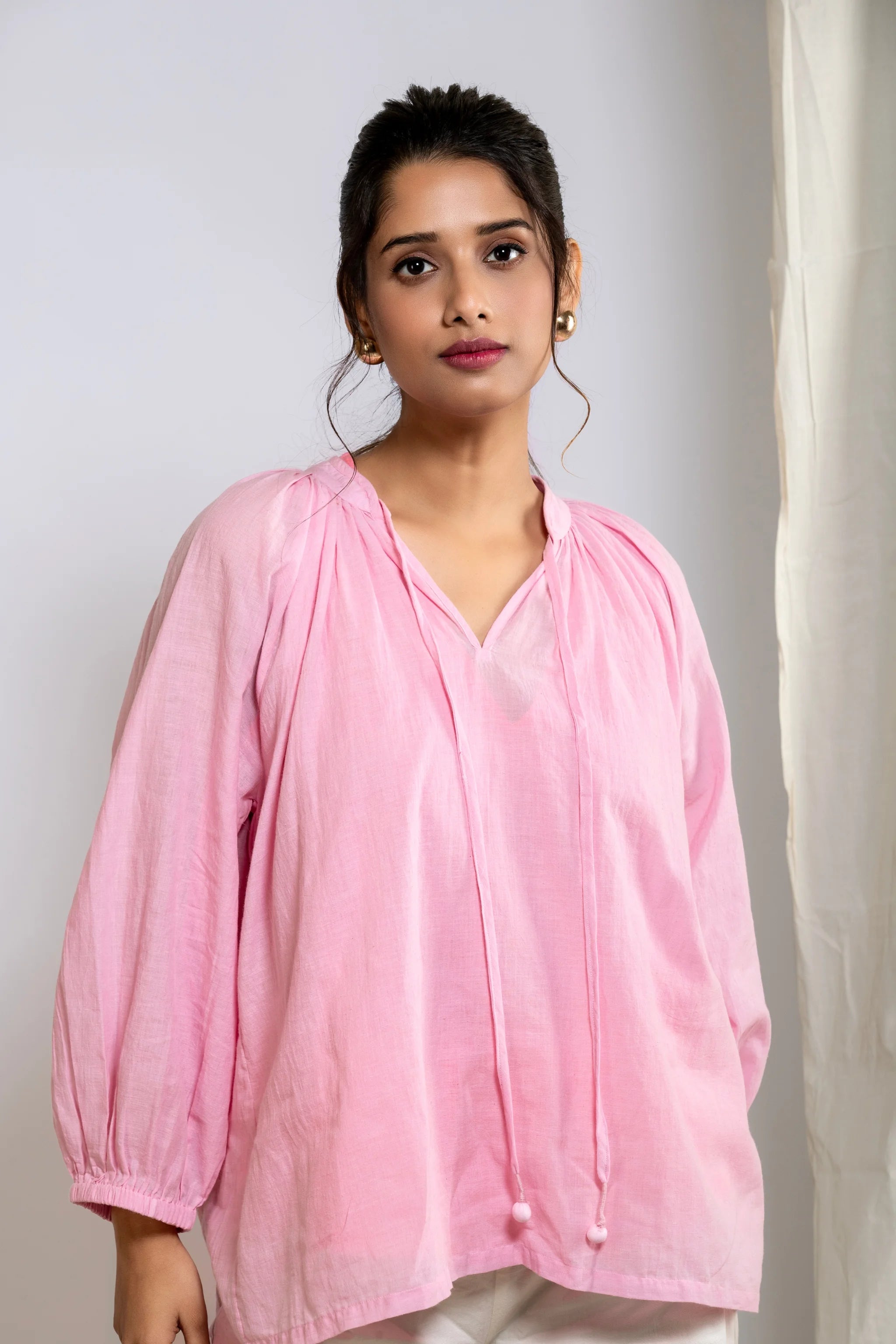 Saira Top - Pearly Pink